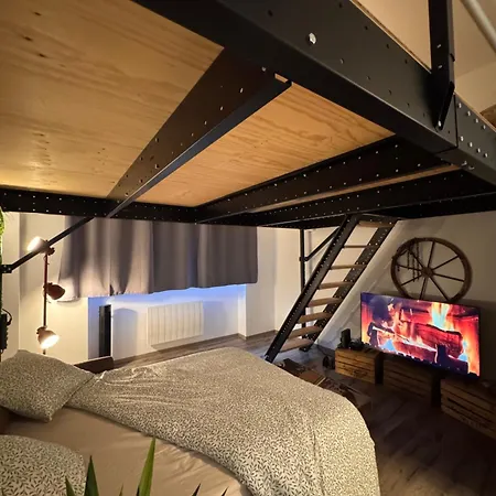 Brooklyn Loft - Centre Parking Prive Appartement Troyes Buitenkant foto
